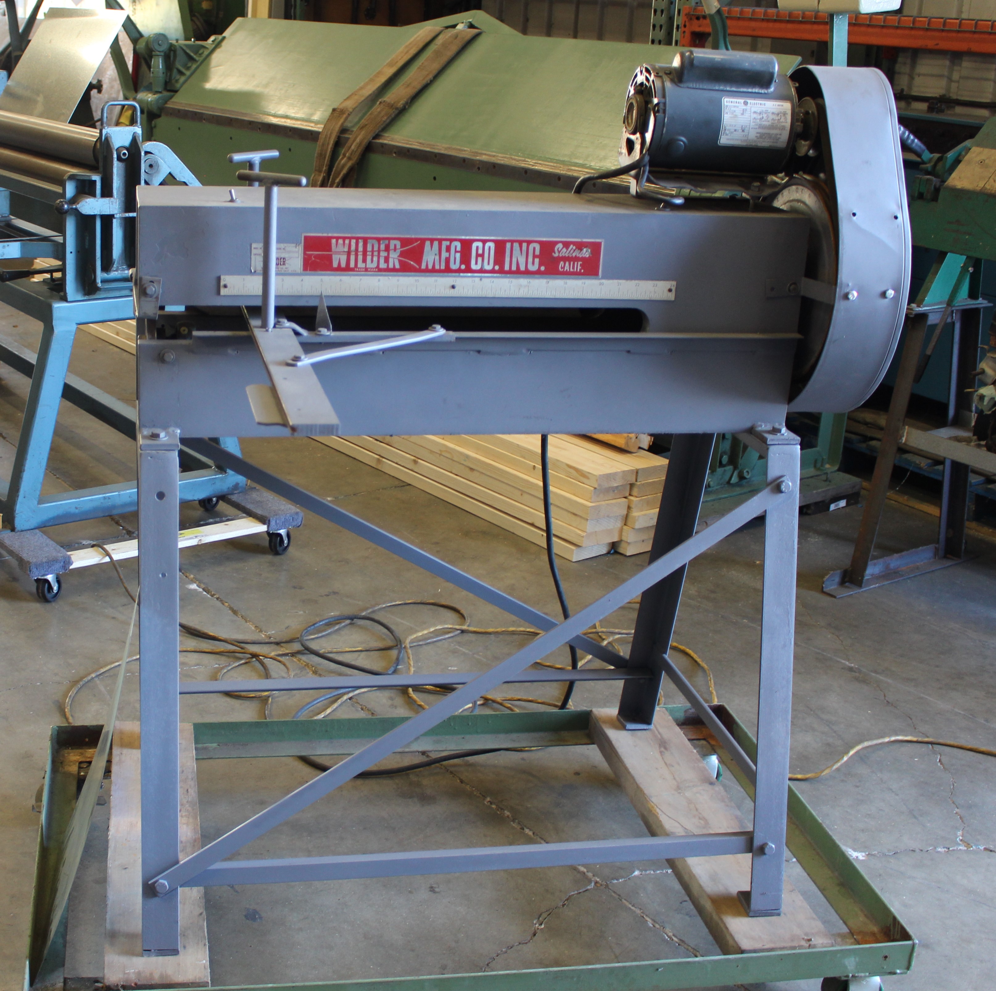 wilder sheet metal slitter